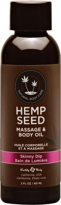 Produktbild Shots Skinny Dip Massage Oil with Vanilla Cotton Candy Scent - 2oz / 6 (60 ml)