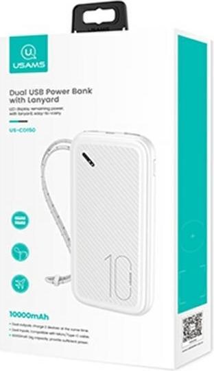 Produktbild Usams Werbank PB56 (10000 mAh, 10 W, 37 Wh)