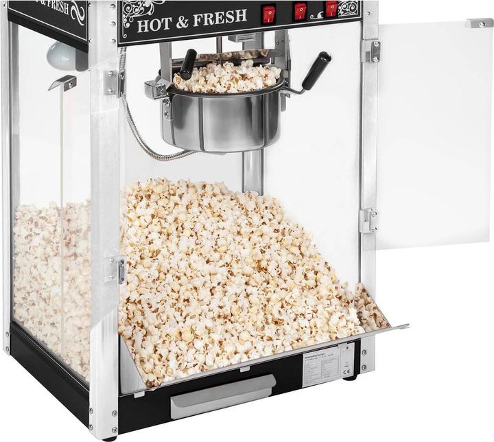 Actual product image Royal Catering Popcorn Machine - black roof
