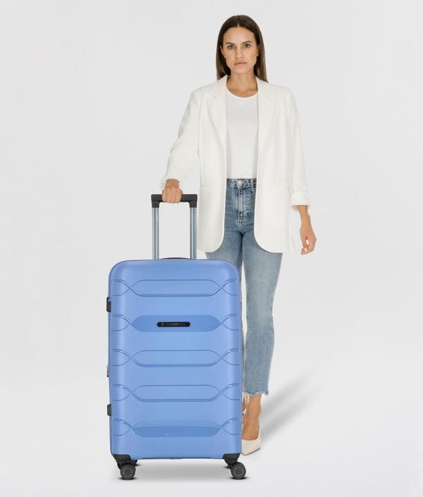 Actual product image Polestream Strz by Asteroid 4 Rollen Trolley L 74 cm mit Dehnfalte (92 l, XL (from 140l))