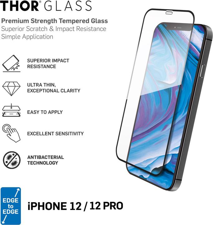 Produktbild Thor Edge to Edge (1 Stück, Apple iPhone 12, Apple iPhone 12 Pro)
