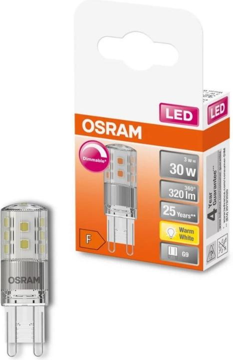 Actual product image Osram Superstar Pin (G9, 3 W, 320 lm, 1 x, F)