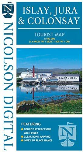 Produktbild Nicolson Tourist Map Islay and Jura