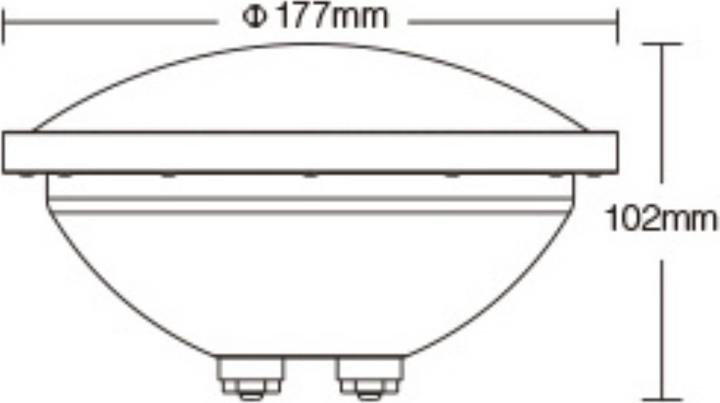Immagine prodotto Milight 27W Wireless LED Pool Light RGB+KW/WW 24V PAR-56 (2600 lm, IP68)