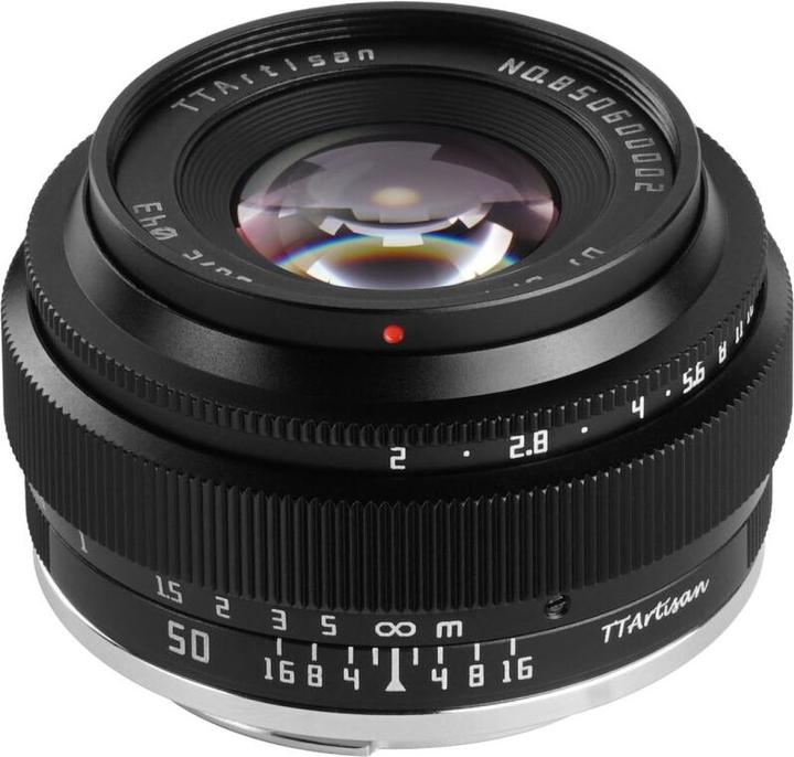 Produktbild TTArtisan 50mm f/2.0 Sony E (Sony E, Vollformat)