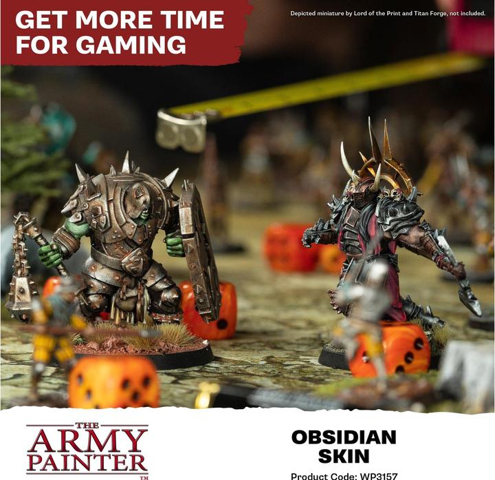 Produktbild The Army Painter Farbe Warpaints Fanatic: Obsidian Skin 18 ml