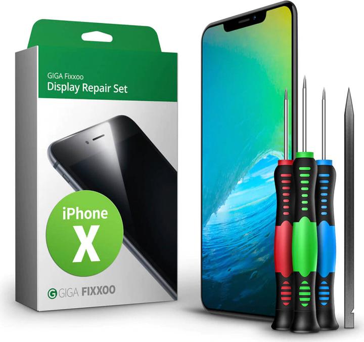 Produktbild Giga Fixxoo Display Komplettset (Display, iPhone XS, iPhone X)