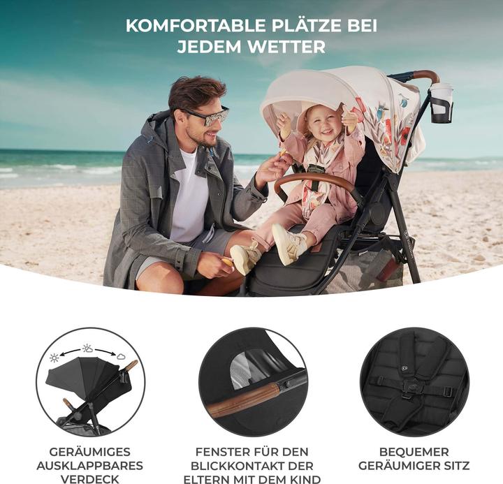 Image du produit KinderKraft stroller GRADE PLUS BLACK