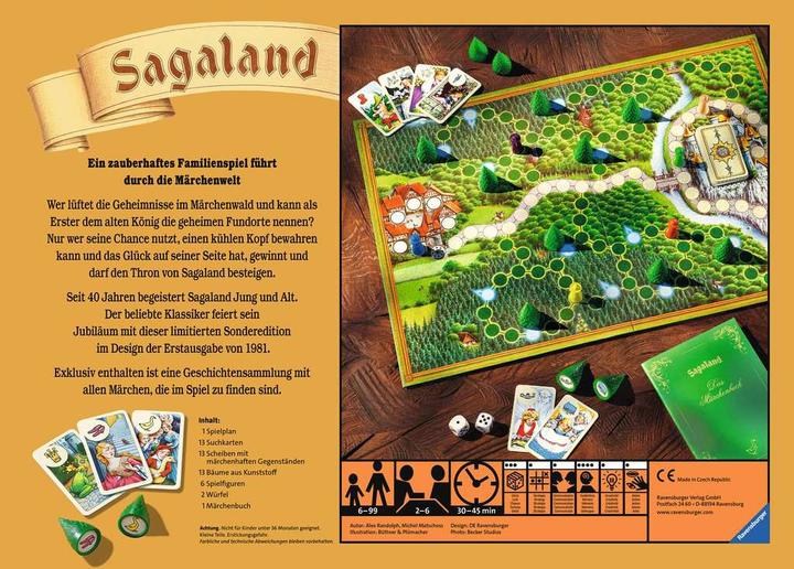 Produktbild Ravensburger Sagaland- 40 Jahre Jubiläumsedition (Deutsch)