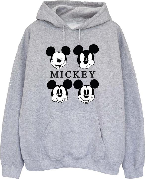 Disney Mickey Mouse Vier Köpfe Hoodie