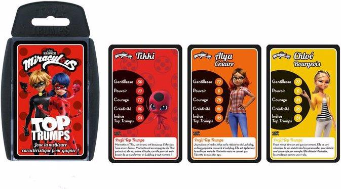 Produktbild Winning Moves Miraculous: Top Trumps - Ver. FR (Französisch)