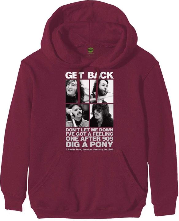 Actual product image The Beatles 3 Savile Row (Hoodie) (XXL)