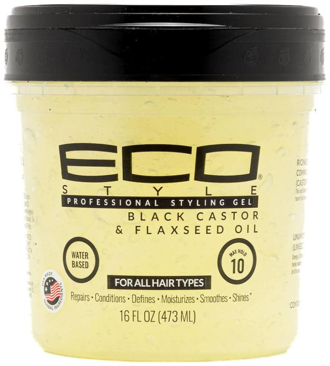 Actual product image Weleda Eco -style, styling gel with black castor and linseed oil, 1 piece (Hair gel, 473 ml)