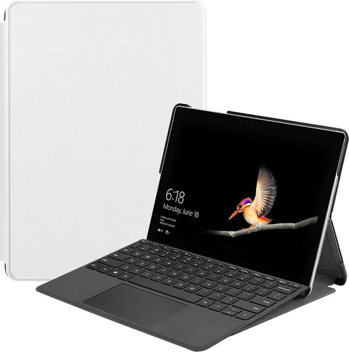 Actual product image Lobwerk Cover for Microsoft Surface Go/Go2 2-in-1 Tablet 10 inch Slim Case Case with Auto Sleep/Wake (X)