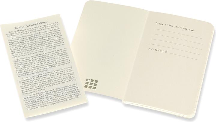 Actual product image Moleskine Flounce (10.5 x 6.5 cm, Lined, Soft cover)