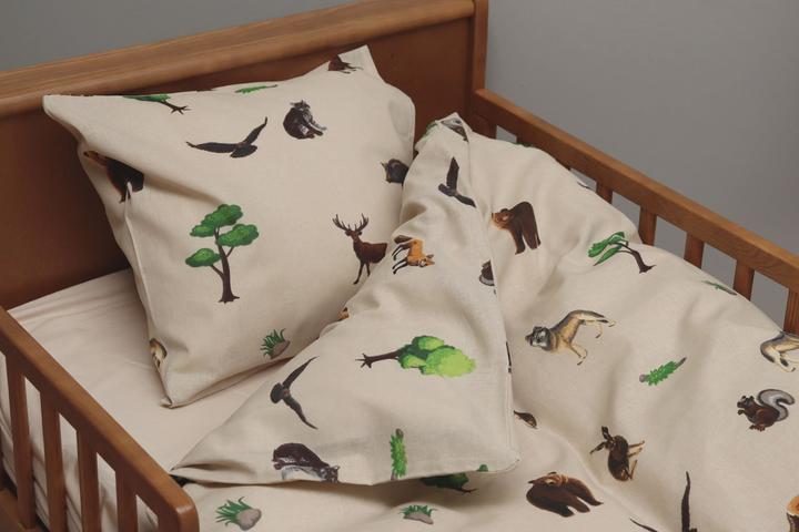 Produktbild By Mats Bed Linen Junior Size 100 x 140 cm - Forrest Animal (MAT135)