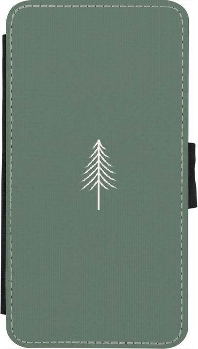 Produktbild PhoneLook Hülle Wallet schwarz Christmas 22 minimalist tree (Apple iPhone X, Apple iPhone XS)