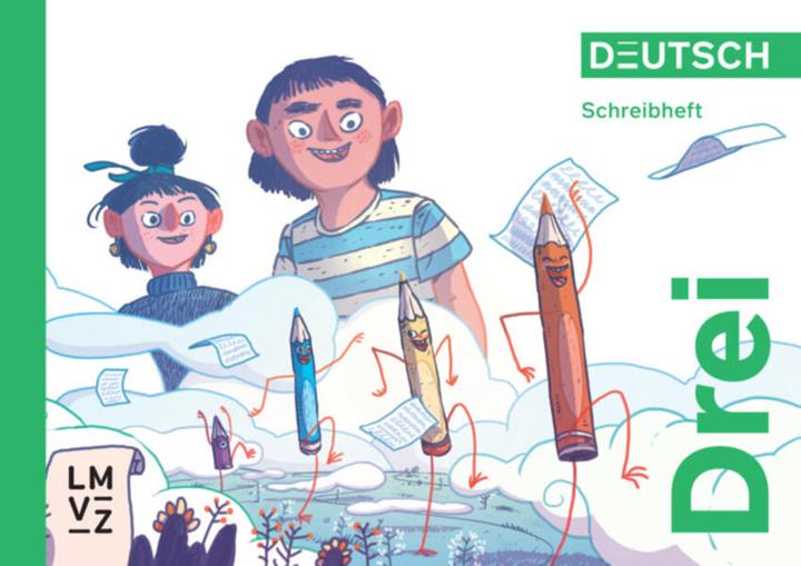Produktbild Deutsch Drei / Schreibheft (Deutsch, Autorenteam, 2024)