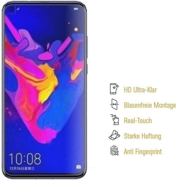 Actual product image Protectorking 4x Premium screen protector 3D CLEAR (4 Piece, Huawei Nova 4)