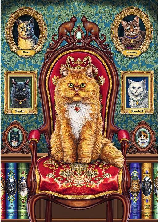 Image du produit Trefl Puzzle Premium Plus 1000 - Magic Collection : Fou de chats (1000 pièces)