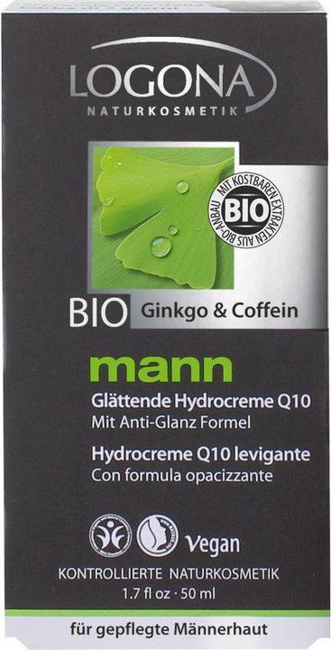 Produktbild Logona Man Smoothing Hydro Cream Q10 (50 ml, Tagescreme)