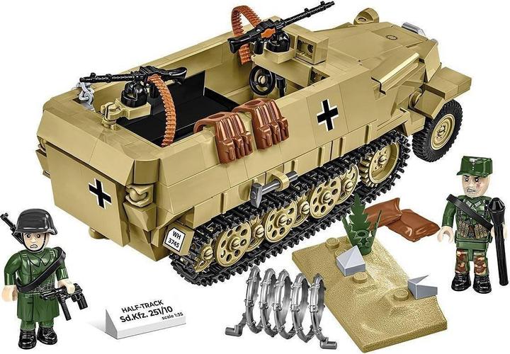 Actual product image Cobi H.C. WWII Half Track SD. KFZ 500T