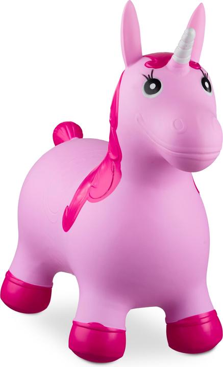 Relaxdays Hüpftier Einhorn