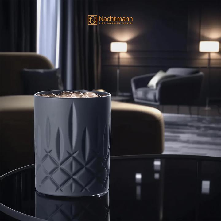 Actual product image Nachtmann Whiskygläser Noblesse Black Edition (2.95 dl, 2 x, Whisky glass)