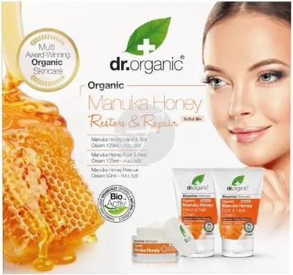 Immagine prodotto Dr. Organic Manuka Honey Restore & Repair Set (Set per la cura del viso)