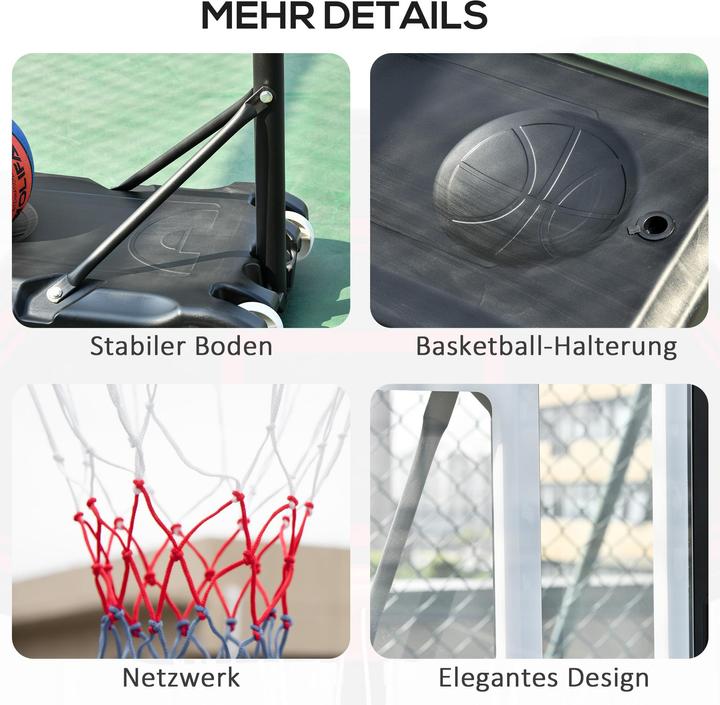 Immagine prodotto Homcom Canestro da basket