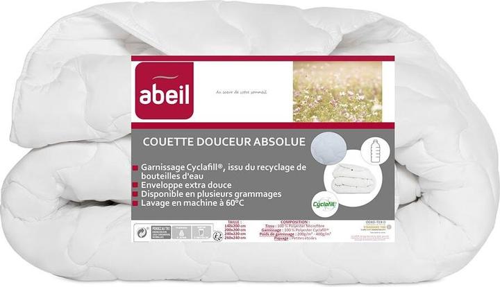 Actual product image Abeil Quilt white 400 g (240 x 260 cm) (400 g, 240 x 260 cm)