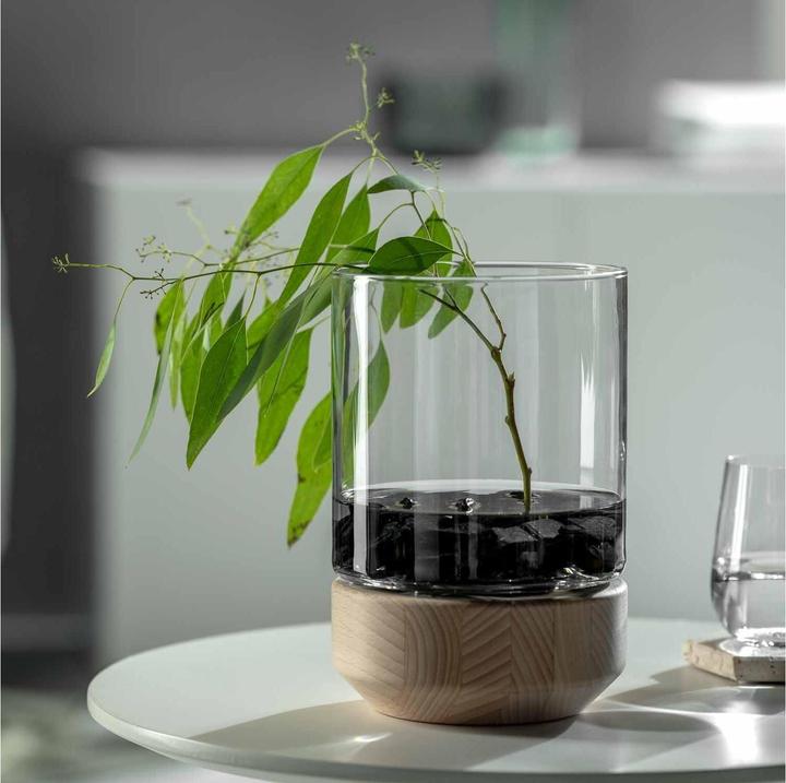 Produktbild Leonardo Windlicht Legno Nature/Transparent (1 x, 30 x 20 cm)