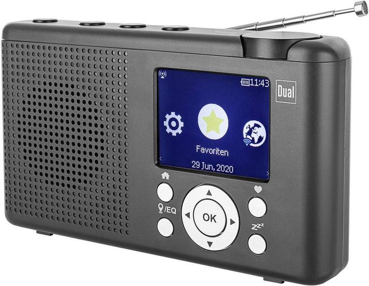 Image du produit Dual MCR 200 (DAB+ DAB, Webradio, VHF, Bluetooth, WiFi)
