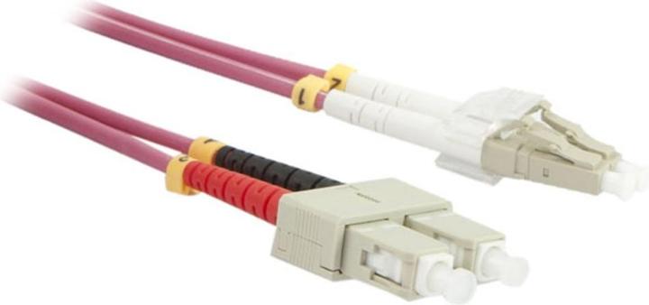 Immagine prodotto Synergy 21 S216294 Cavo in fibra ottica LC SC viola da 2m (2 m)