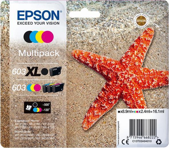 Image du produit Epson 603 Multipack (M, C, Y, CF)