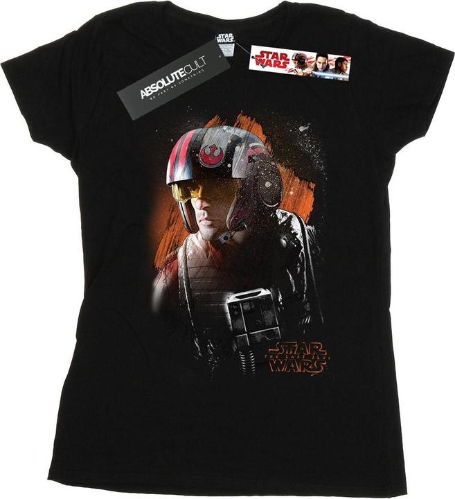 Star Wars The Last Jedi Poe Dameron Brushed TShirt (L)
