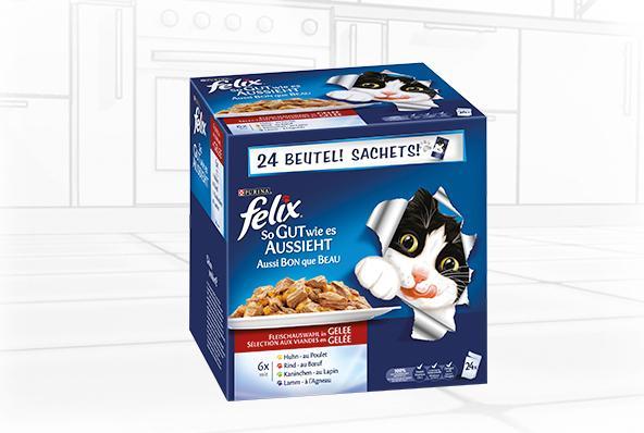 Produktbild Felix So gut wie es aussieht (Adult, 24 Stk., 100 g)