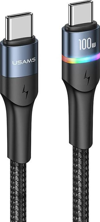 Image du produit Usams USB C — USB C (1 m, USB 2.0, 100 W)