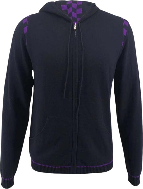 Bellemere Tracksuit Jacket Men's Merino and Cotton Checker Print Tracksuit