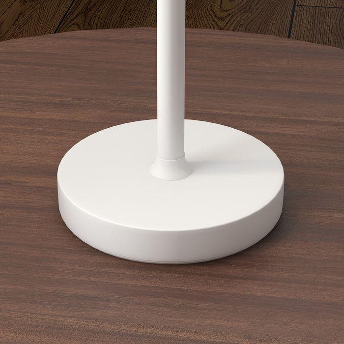Produktbild Swisshandel24 Tischlampe Aufladbar, USB, 3 Lichtfarben, Metall, Weiss (350 lm)