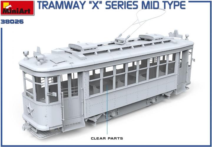 Image du produit Mini art Tramway série "X". Type moyen