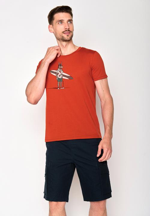 Actual product image Greenbomb Animal Donkey Surf Guide T-Shirt (XL)