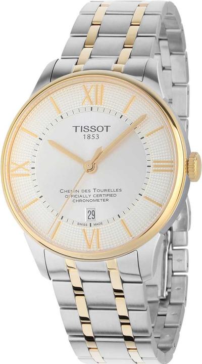 Immagine prodotto Tissot Chemin Des Tourelles automatico Gent Cosc (Orologio da polso analogico, Fatto in Svizzera, 42 mm)