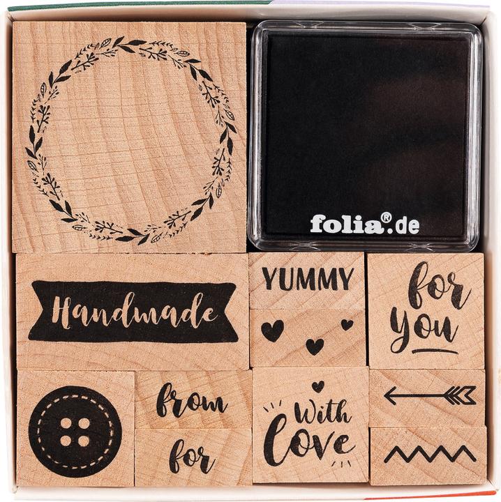Actual product image Folia Stamp Set Handmade