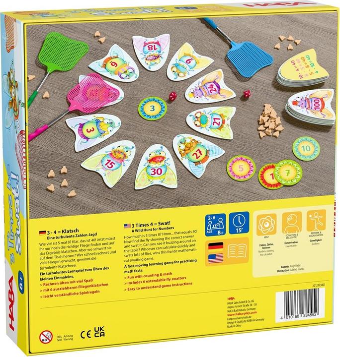 Produktbild Haba 3x4 = Klatsch (Deutsch, Englisch)