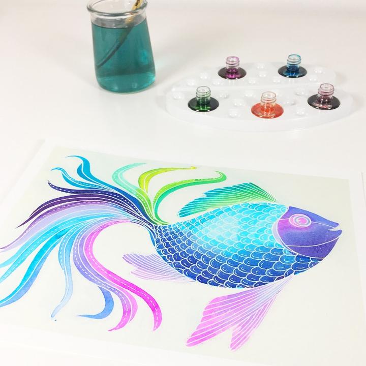 Actual product image Sentosphere aquarellum junior 4t fish