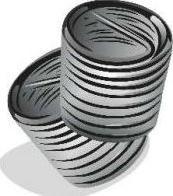 Actual product image Völkel Thread insert DIN 8140 type standard for thread M5 x 0.8 mm stainless steel 1.5xD