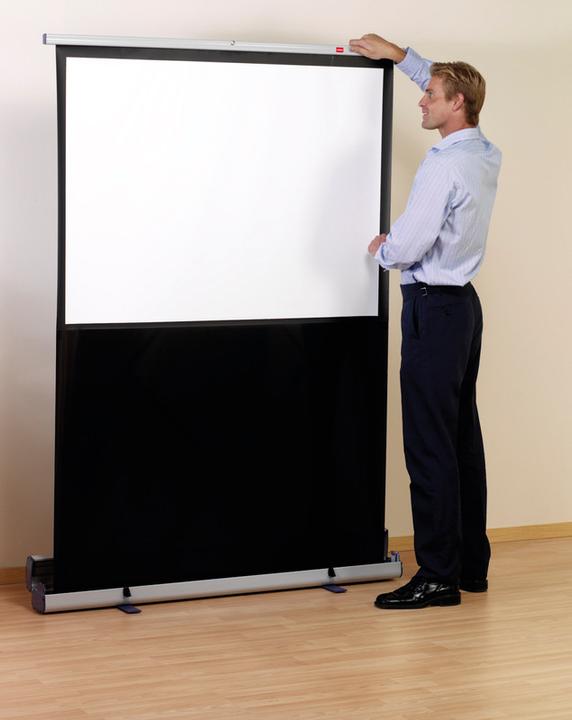 Actual product image Nobo Projection screen mobile 160x120cm (74.29", 4:3)