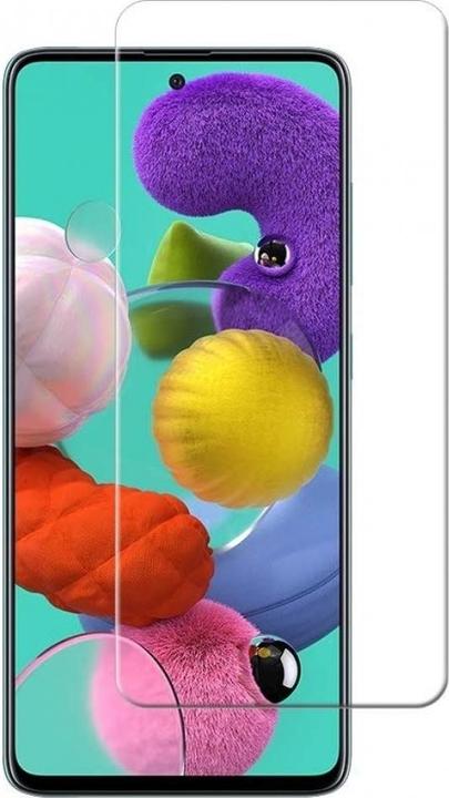 Screenguard Samsung Galaxy A71 Panzerglas Schutzfolie Case Friendly Design (1 Stück, Samsung Galaxy A71)