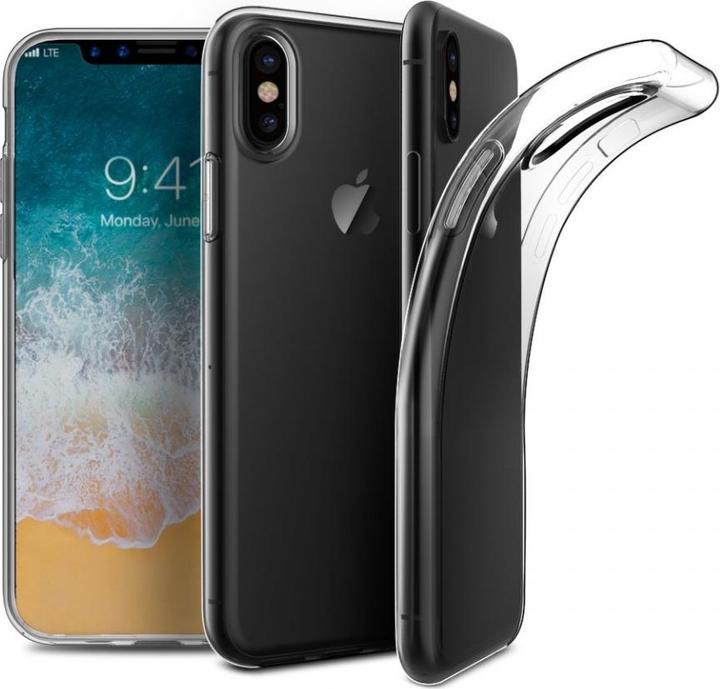 Immagine prodotto Screenguard Custodia Apple iPhone X flessibile in TPU trasparente (Apple iPhone X)